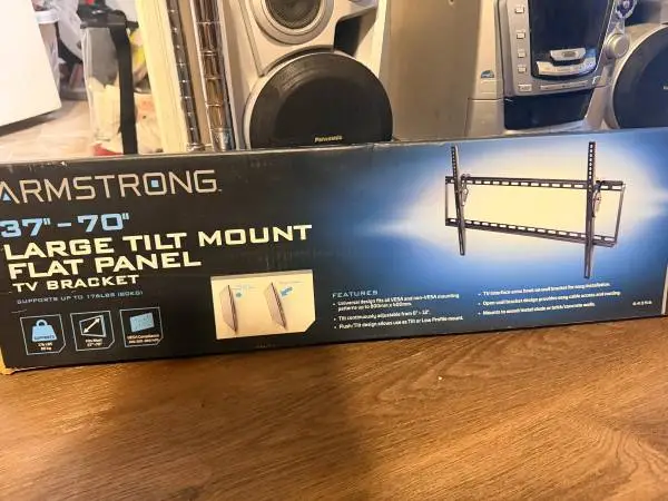TV wall mounting kit