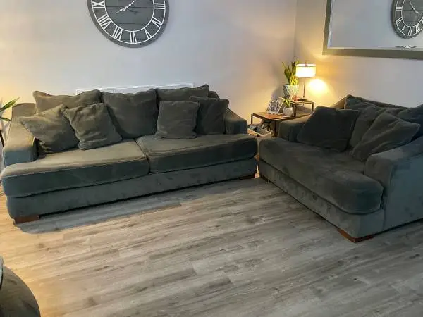 Extra large couch and love seat
