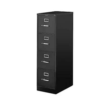 HON® 510 25D Vertical 4-Drawer metal File Cabinet with key Black(address in de