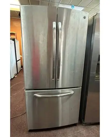 Refrigerator GE French Door 3 Door Stainless Steel