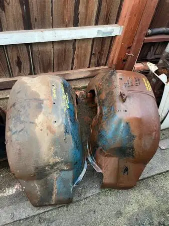 70 Pontiac Lemans Inner Front Wheel Wells