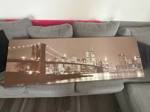Wall Art- NYC with the Twin Towers!