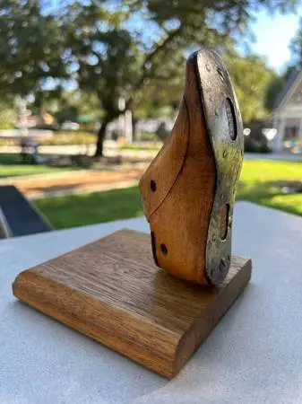 Antique Child’s Shoe Form bookend