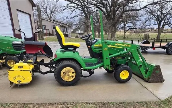 John Deere 45 loader for X series Garden Tractors