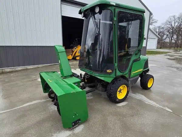 John Deere 1445 4x5 with cab deck and snowblower