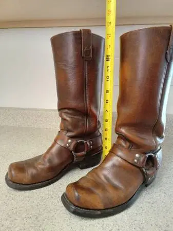 Vintage Harness Boots by Double H H