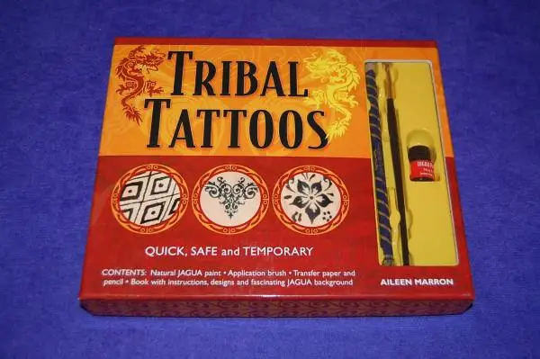 Tribal Tattoos Box Kit - Quick, Safe and Temporary