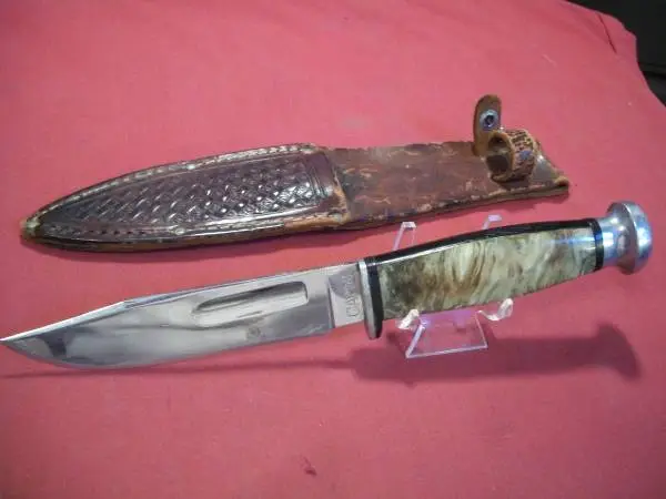 Antique CASE Hunting Knife 1904-1920 w/ Original Sheath