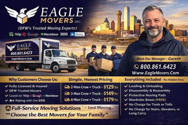 🚚🚛 DFW METROPLEX MOST TRUSTED MOVRES-LOCAL & LONG DISTANCE, LICENCSE