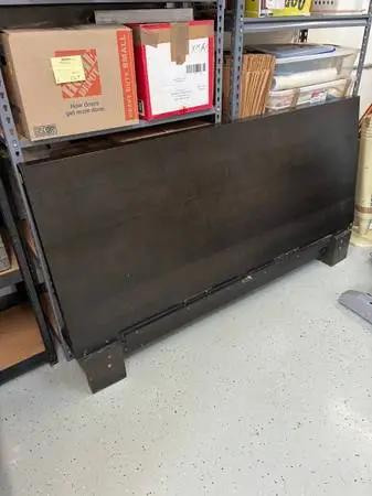 Queen Bed w/Headboard, No Mattress