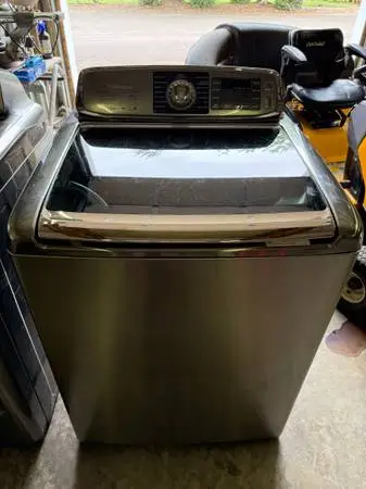 XL capacity top loader washer