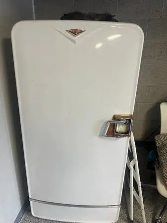Vintage 1950s Hotpoint Refrigerator | Works Great | Original Condition