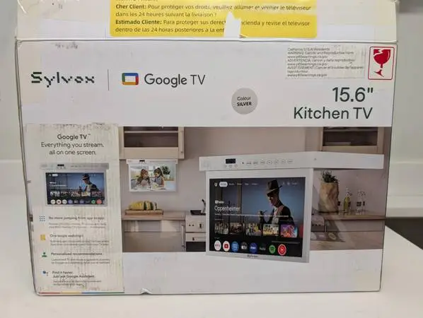 SYLVOX 15.6 Smart Under Cabinet Kitchen TV