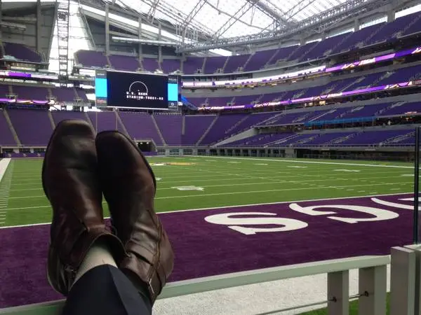 Vikings vs Baltimore - Aug 22, preseason, 1st row seats