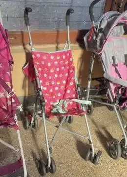 Small Buggy Portable Baby Kids Child Folding Stroller Pram Pusher