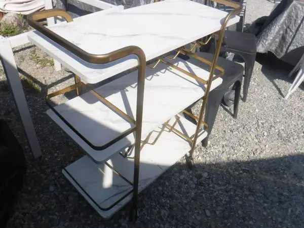 Beverage Cart 3 Tiers