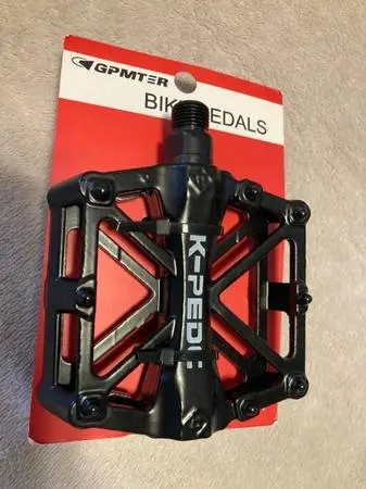 New alloy pedals