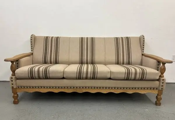 Mid Century Sofa Couch by Henning Kjaernulf Denmark