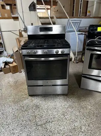 GE gas oven