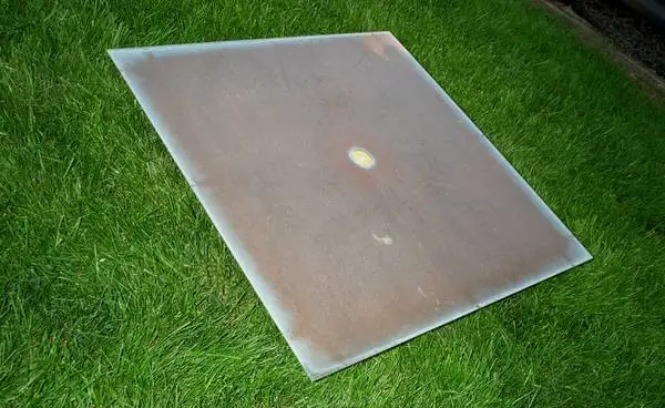 GLASS TOP REPLACEMENT square PART Patio Umbrella Table Lawn Furniture