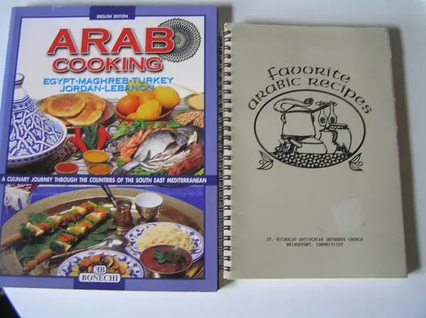 (2) ARABIC COOKBOOKS * BOTH FOR