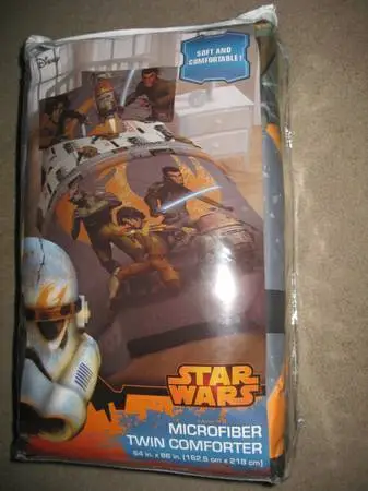 Disney Star Wars New in Bag Microfiber Twin Comforter