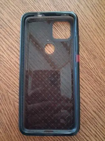 Charcoal Silicone T-Mobile Revvl 5 Cell Phone Case/Protector Used/Good