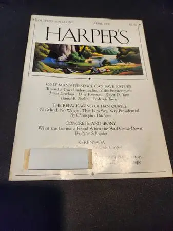 HARPERS NATURE DAN QUAYLE BERLIN WALL