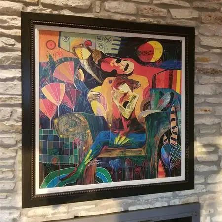 ART - Tadeo You and I - Giclee on Canvas 36x36 7of99 (Peruvian Artis