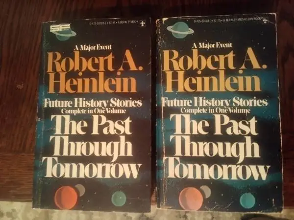 Robert Heinlein The Past Through Tomorrow Paperback Books