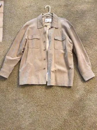 Mens Leather Shirt/jacket