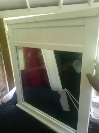 White nice Mirror