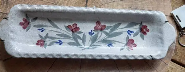 Pottery Craft Serving Tray-Handmade
