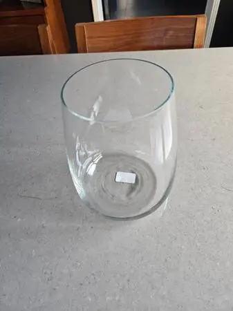 Clear Glass Vase