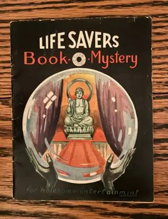 Very Rare 1932 Life Savers “Book o Mystery” promotional booklet