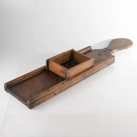 Rustic / Farmhouse decor - 19th Century Oak Kraut Cutter - Approx. 59
