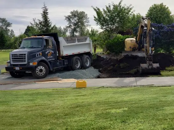 Land clearing,bobcat work site prep, Blackberry removal, Road building