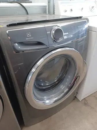 Electrolux Silver Front Load Electric Washer