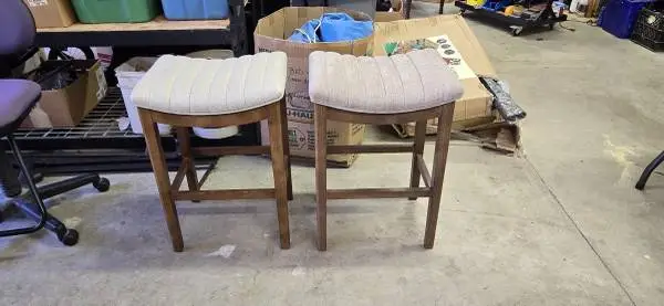 Two Bar Stools - $25 for Pair