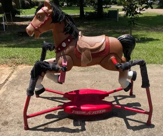 “BLAZE” ROCKING HORSE BY RADIO SHACK