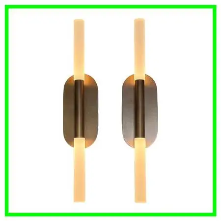 New Restoration Hardware Rousseau Vintage Brass Sconces, Pair