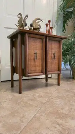 ►Mid Century Modern Nightstand, Occasional Table or Entry Console
