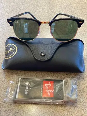Rayban Clubmaster made in Italy
