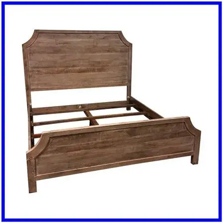 California King Zin Home Amelie Wood Bed Frame
