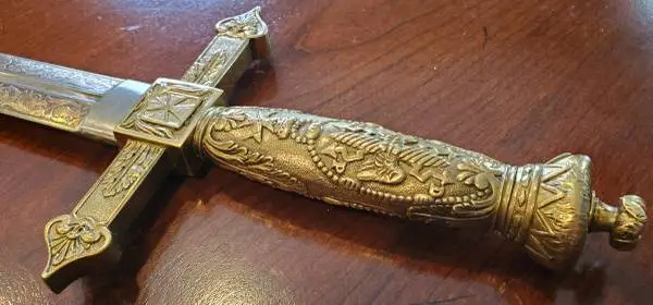 Late 1700s - Early 1800s Presentation Hunting Sword; Sabre, Saber