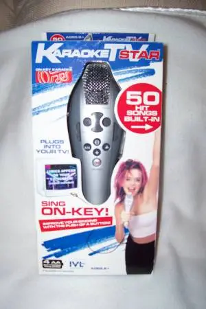 Karaoke TV star, 50 built in songs