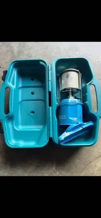 Vintage GAZ Camping C 200 AA Lantern w/ lamp holder