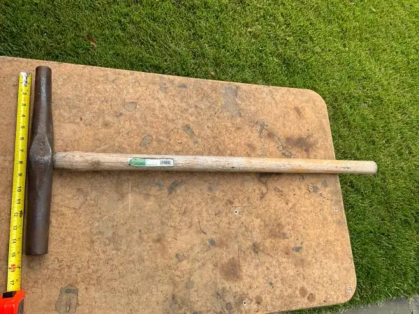 Vintage WARREN Large Spike RR Hammer Maul 15 1/4” Head Tool