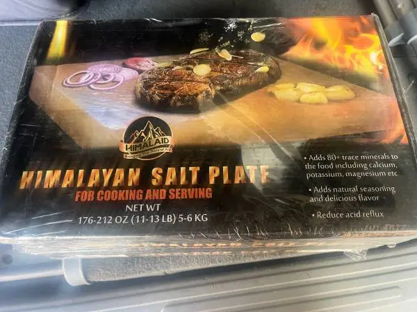 Himalayan Cooking Salt Block - NEW - EACH - 11-13 LBS - link below