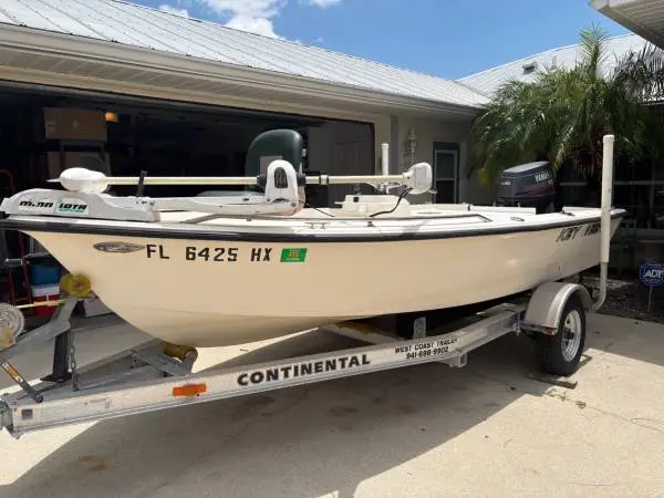 1997 Key West 1520 Explorer 60 Yamaha Aluminum Trailer EXCELLENT
